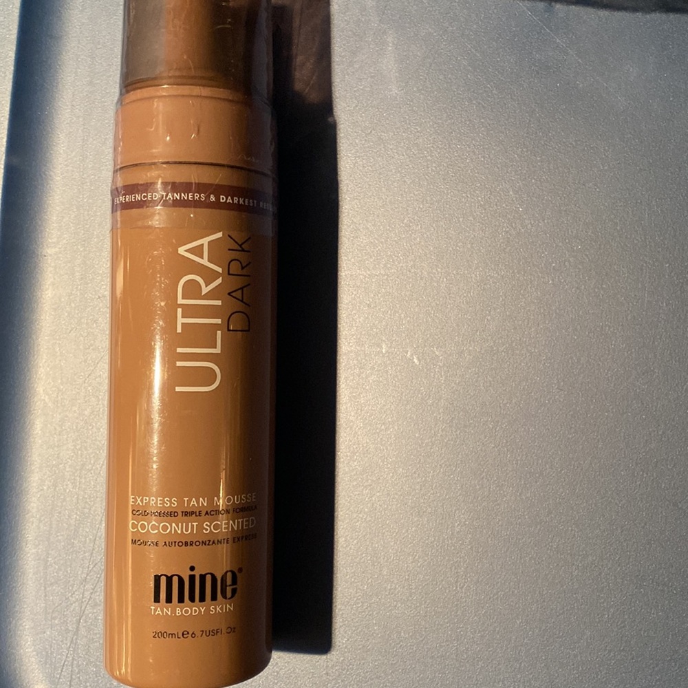 mine tan Ultra Dark Tanning Foam - Tan